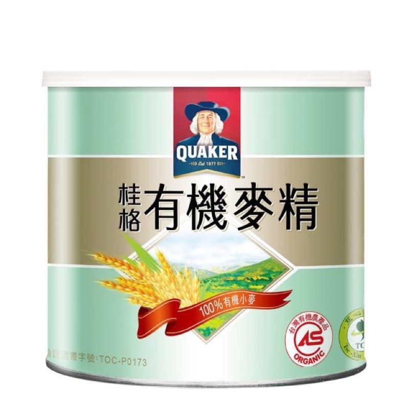 嬰兒食品 桂格 有機麥精 300g 全新 效期到2023.11