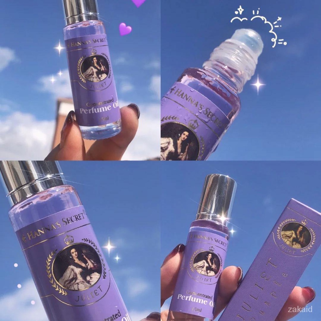 💦【正品】抖音Tiktok網紅推薦俄羅斯Hanna"s secret走珠滾珠香水香體露15ml