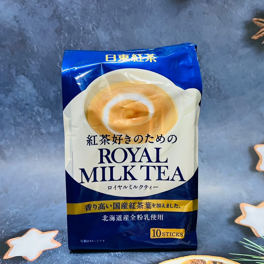日本 日東紅茶 皇家奶茶 沖泡奶茶 奶茶 10本入 多種風味供選