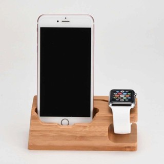 ✪Apple Watch手錶充電座實木支架 手機充電支架 蘋果手錶支