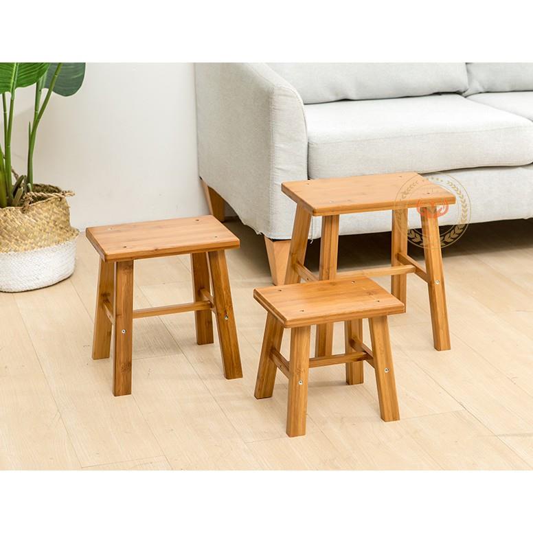 小板凳方凳楠竹換鞋凳現代簡約客廳兒童凳子實木家用矮凳