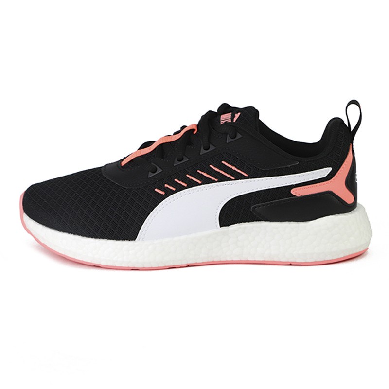 Puma Nrgy Elate 黑色 網布 休閒運動鞋 女款 NO.J0542【新竹皇家 19405703】