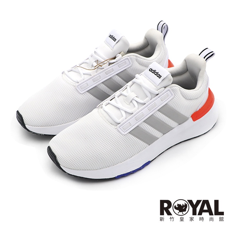 Adidas RACER TR21 白紅藍 網布 慢跑 運動鞋 男款 NO.B2273【新竹皇家 GZ8191】