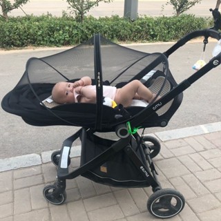 日式掛帳蚊帳 弔掛式圓頂落 免安裝蚊帳 嬰兒蚊帳 手推車防蚊帳 嬰兒手推車蚊帳 加大寶寶防蚊罩傘車遮陽小手推車防蚊帳