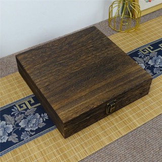 佛牌收納盒 佛牌架 飾品盒 展示盒 複古實木證件盒 收納盒 儲存盒首飾盒定製盒髮簪髮飾象棊手串盒 1DJ7