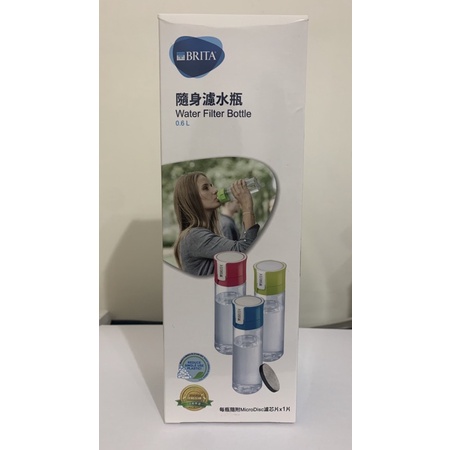 全新【德國BRITA】Fill&amp;Go 隨身濾水瓶600ml