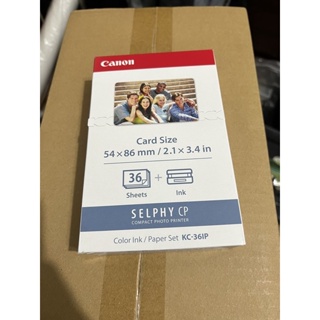 現貨 Canon KC-36IP（信用卡 2x3 尺寸）36張相紙含墨盒