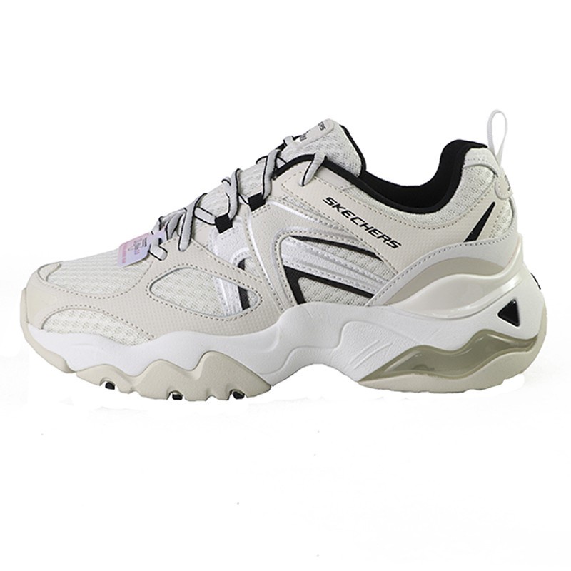 Skechers D lites3.0 米色 網布 休閒運動鞋 女款NO.J0692【新竹皇家 149261OFWT】