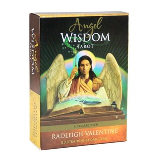 新款天使智慧塔羅牌 Angel Wisdom Tarot英文卡牌遊戲