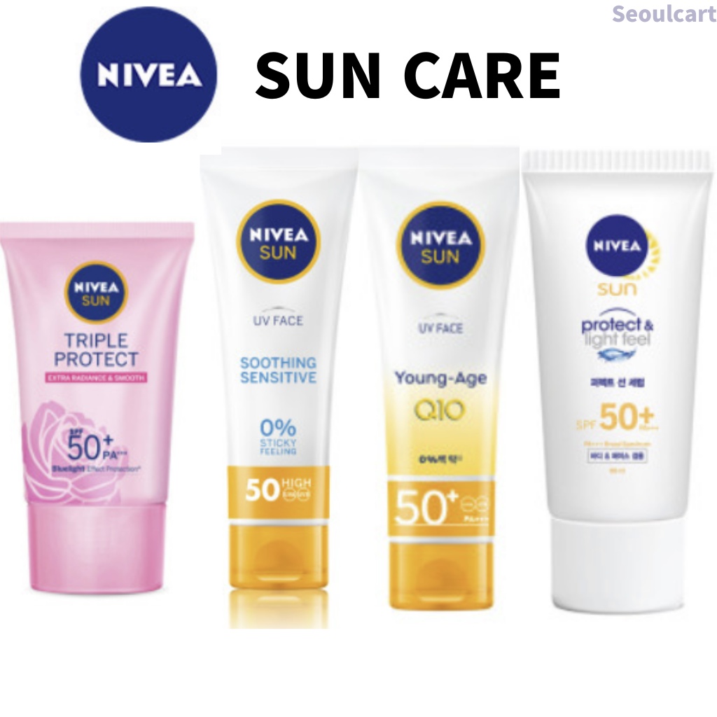 NIVEA, Sun Protect Light feel Perfect Sun Serum, Sun Face Gl