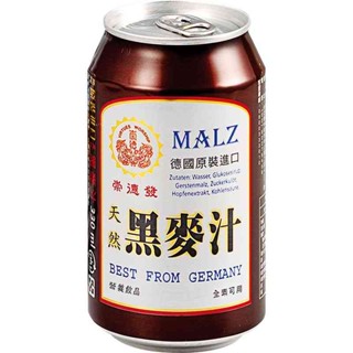 崇德發 天然黑麥汁 330ml x 6【家樂福】