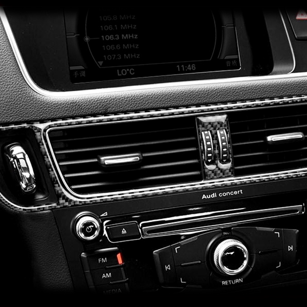 奧迪 Audi 8R Q5 SQ5 出風口裝飾框 碳纖維 內飾貼