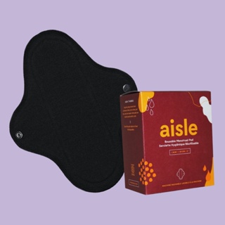 加拿大吸血內褲品牌Aisle｜杜絕經期不安｜布衛生棉（ Mini pad 20cm / Maxi pad 25cm )