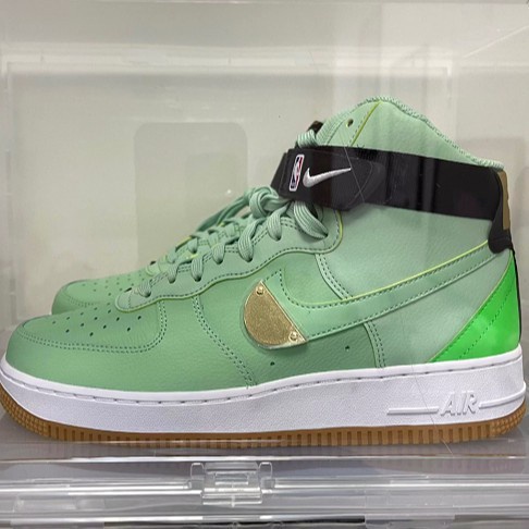 Nike Air Force High NBA 白綠 板鞋 休閒運動 籃球鞋 CT2306-300 男女鞋