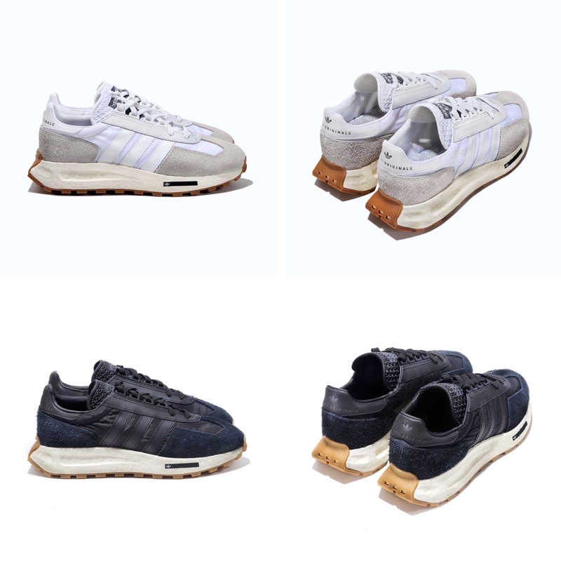 adidas originals愛迪達男女款RETROPY E5經典鞋 復古運動慢跑鞋H03075 H03080白色黑色
