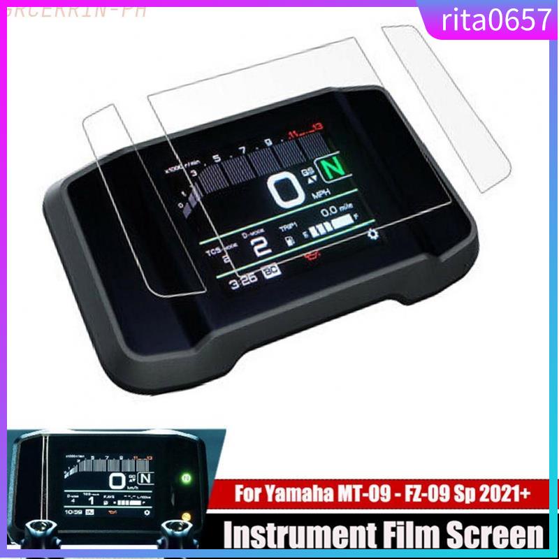 2 Set Dashboard Screen Protector Speedometer Film For MT-09