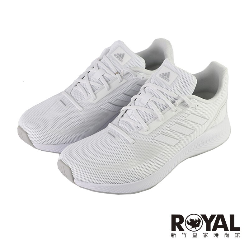 Adidas RUN FALCON 2.0 白色 透氣 網布 慢跑鞋 女款 NO.J0773【新竹皇家 FY9621】