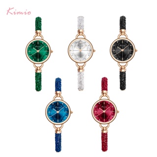 Kimio 金米歐時尚手繩拉伸扣女士手錶 K6328S