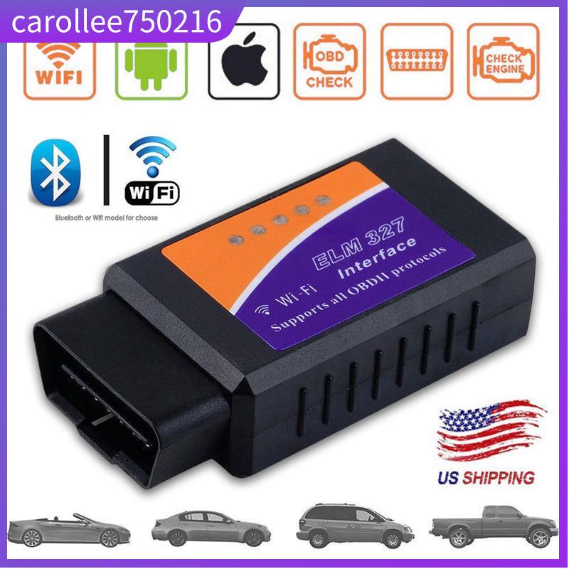 ELM327 WiFi Bluetooth OBD2 Car Diagnostic Scanner Code Reade