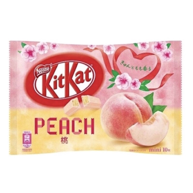 【現貨】【日本直送】日本KitKat巧克力餅乾｜ 水蜜桃口味