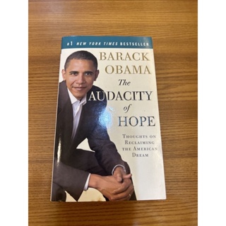 二手 原文書 歐巴馬自傳 Barack Obama the audacity oh hope