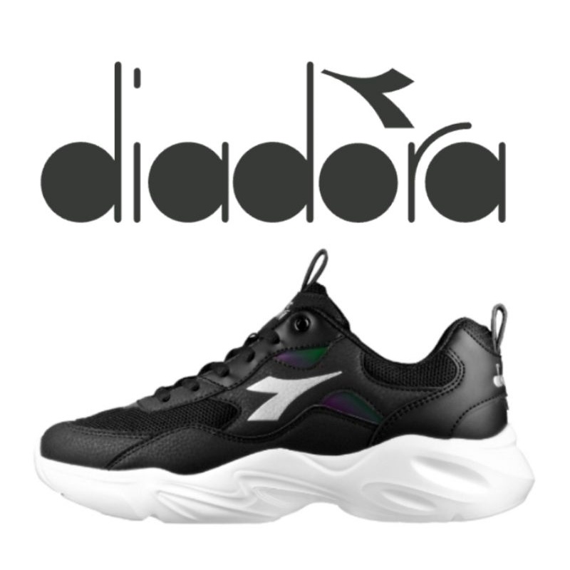 Diadora 男鞋 超輕量 寬楦 老爹鞋 減壓彈力機能鞋墊慢跑鞋 DA 3161
