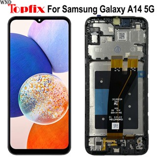 適用於三星Galaxy A14 5G LCD顯示屏 液晶螢幕總成 三星A146P/A146U LCD液晶螢幕總成帶框 A