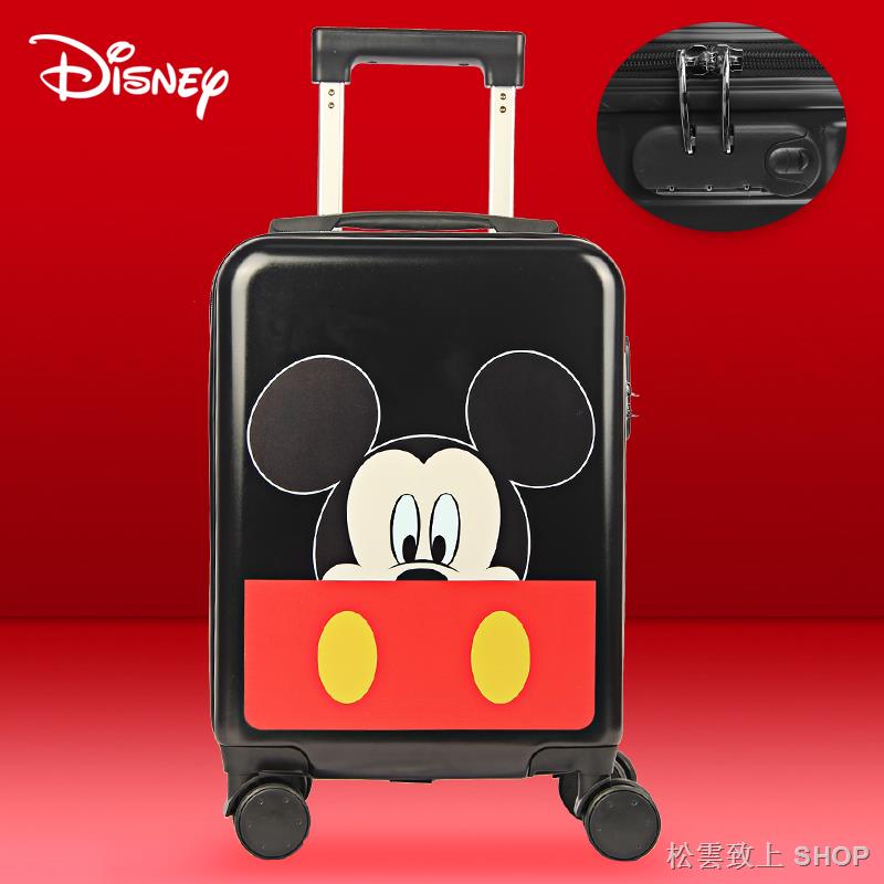 旅行箱  迪士妮兒童行李箱女孩卡通16寸旅行箱可坐拉桿箱萬向輪18寸登機箱