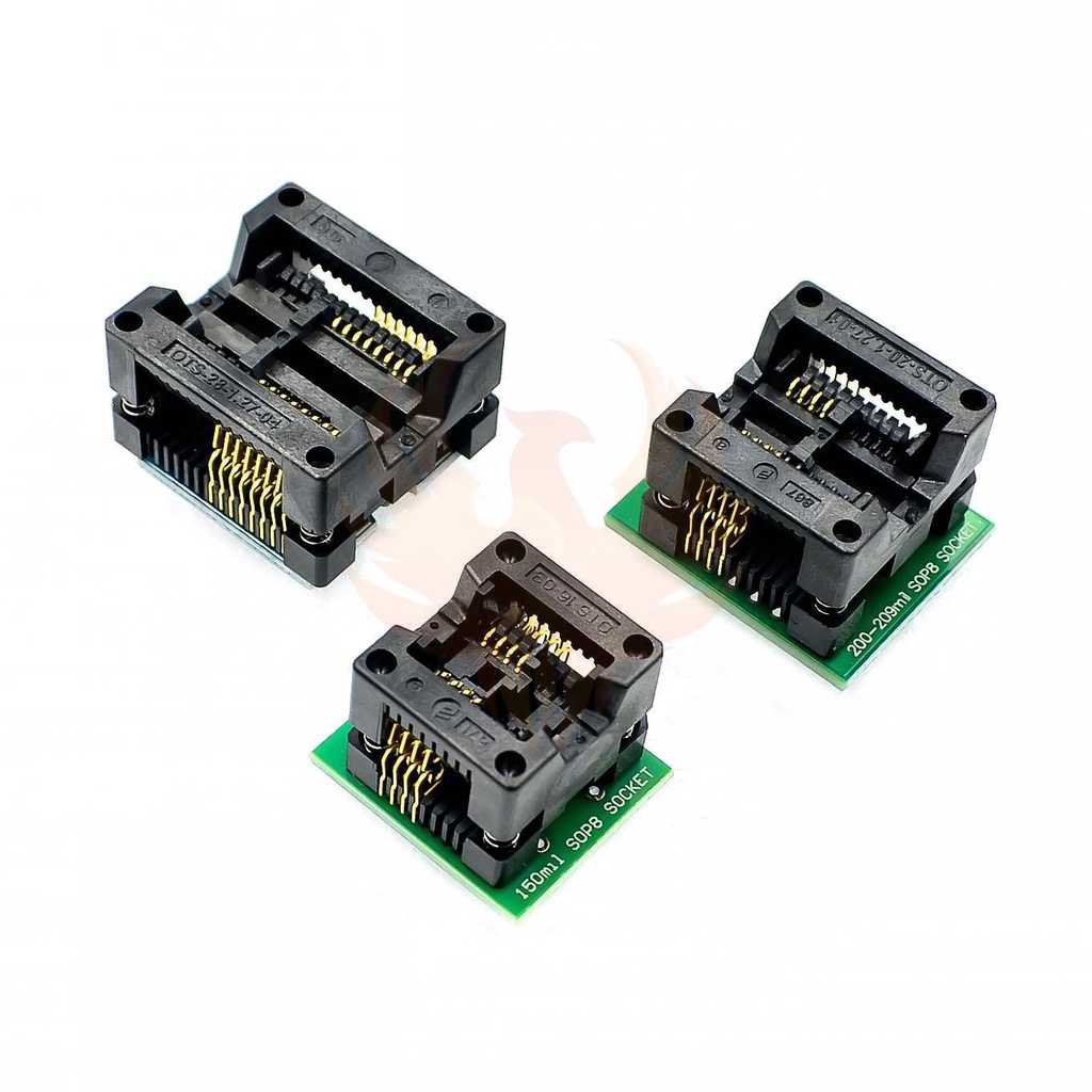 150mil 200MIL Socket Converter Module SOIC8 SOP8 SOP16 to DI