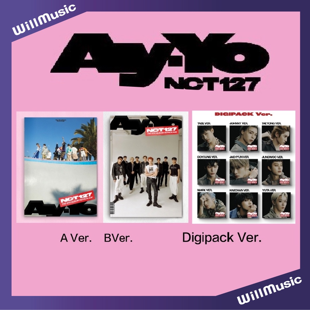 微音樂💃現貨/可選成員 NCT 127 - VOL.4 REPACKAGE 'AY-YO' 正規四輯 改版
