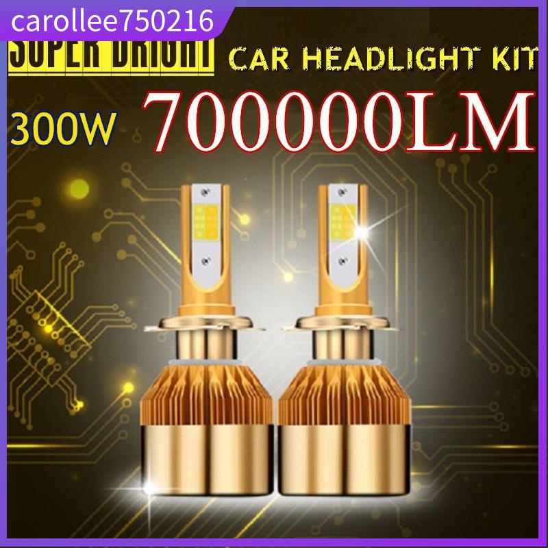 Car LED Headlight 300W 700000LM H1 H3 H4 H7 H8 H11 9005 HB3
