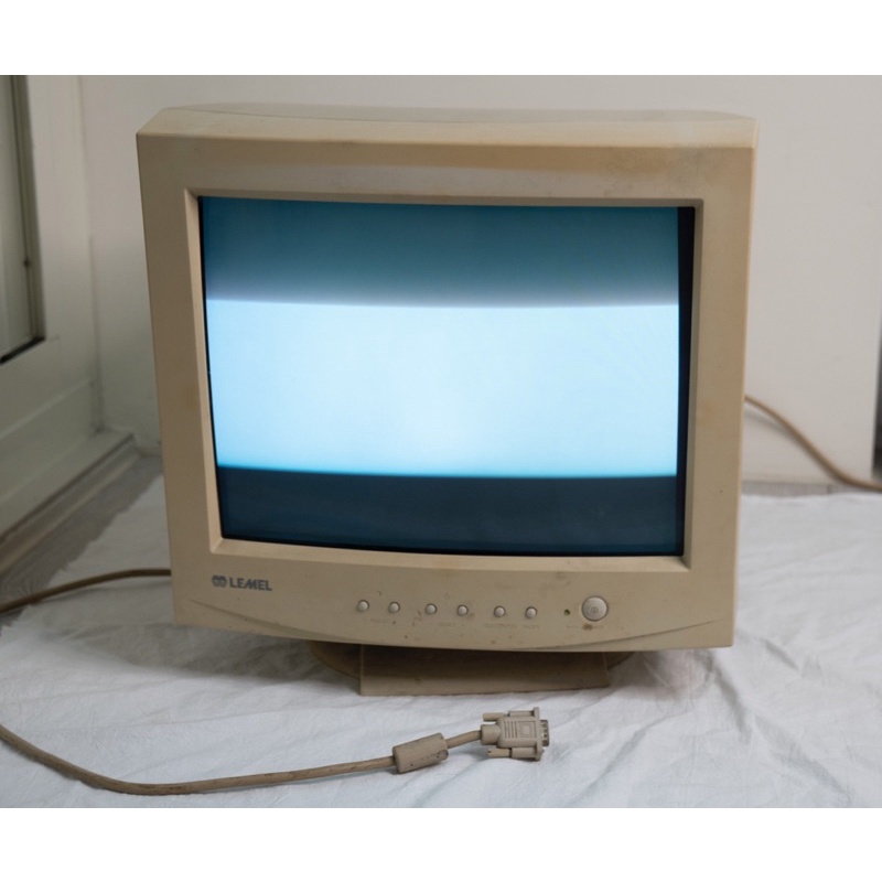 CRT螢幕 VGA螢幕按鍵功能正常 復古 街機 映像管 老玩家必備