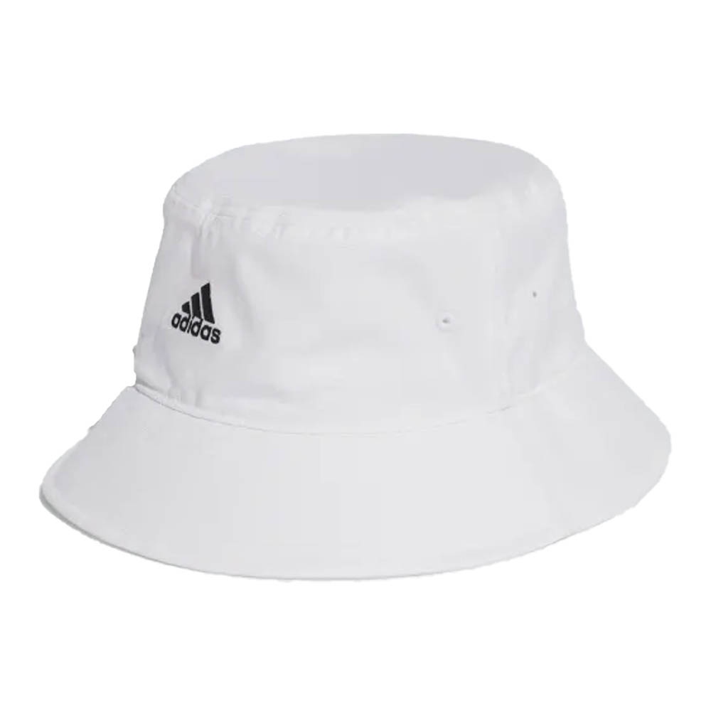 Adidas  白色 刺繡 LOGO 漁夫帽 男女款 H5287【 新竹皇家IC9706】