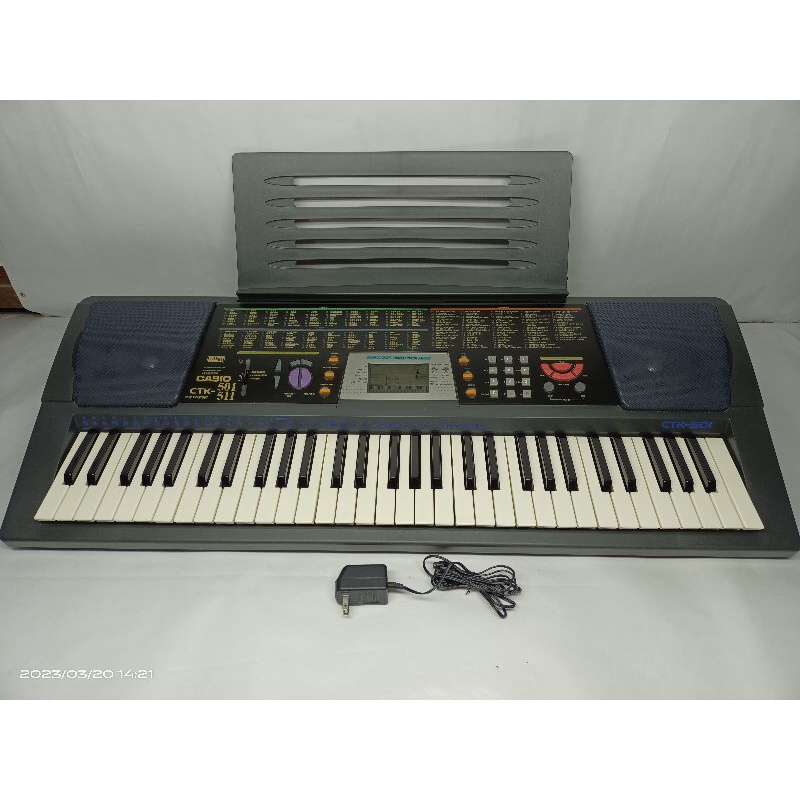 卡西歐casio電子琴61鍵ctk-501