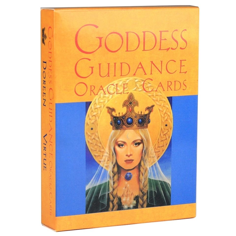 英文版神諭卡Goddess Guidance Oracle Cards女神神諭卡桌游卡牌