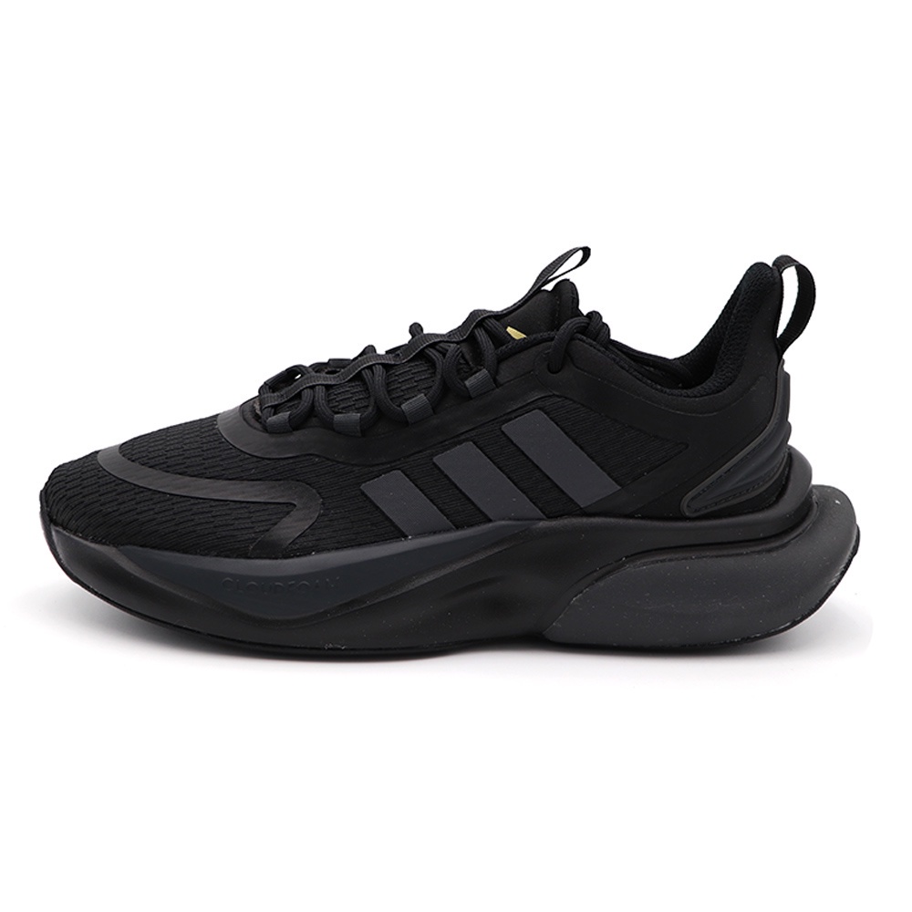 Adidas ALPHABOUNCE + 黑色 舒適 透氣 運動 慢跑鞋 女款 J1734【HP6149】