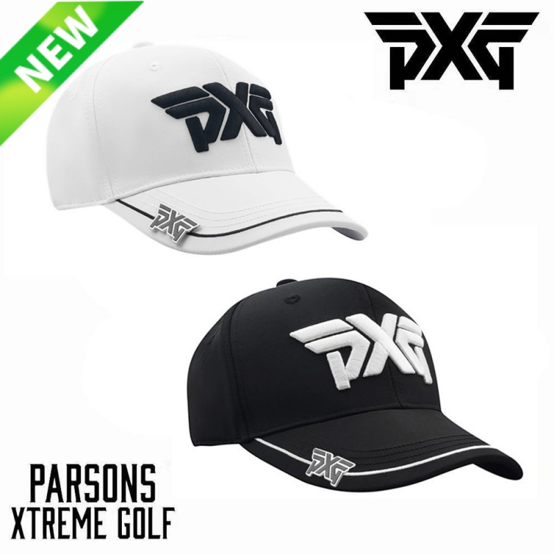 2023新款✨PXG高爾夫球帽男士球帽時尚功能性有頂帽 golf防曬帽子可調節球帽 ZVFG