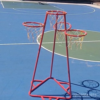 運動器材 運動類幼兒園籃球架兒童多籃式鐵製投籃框架室內戶外玩具籃球架子投籃架