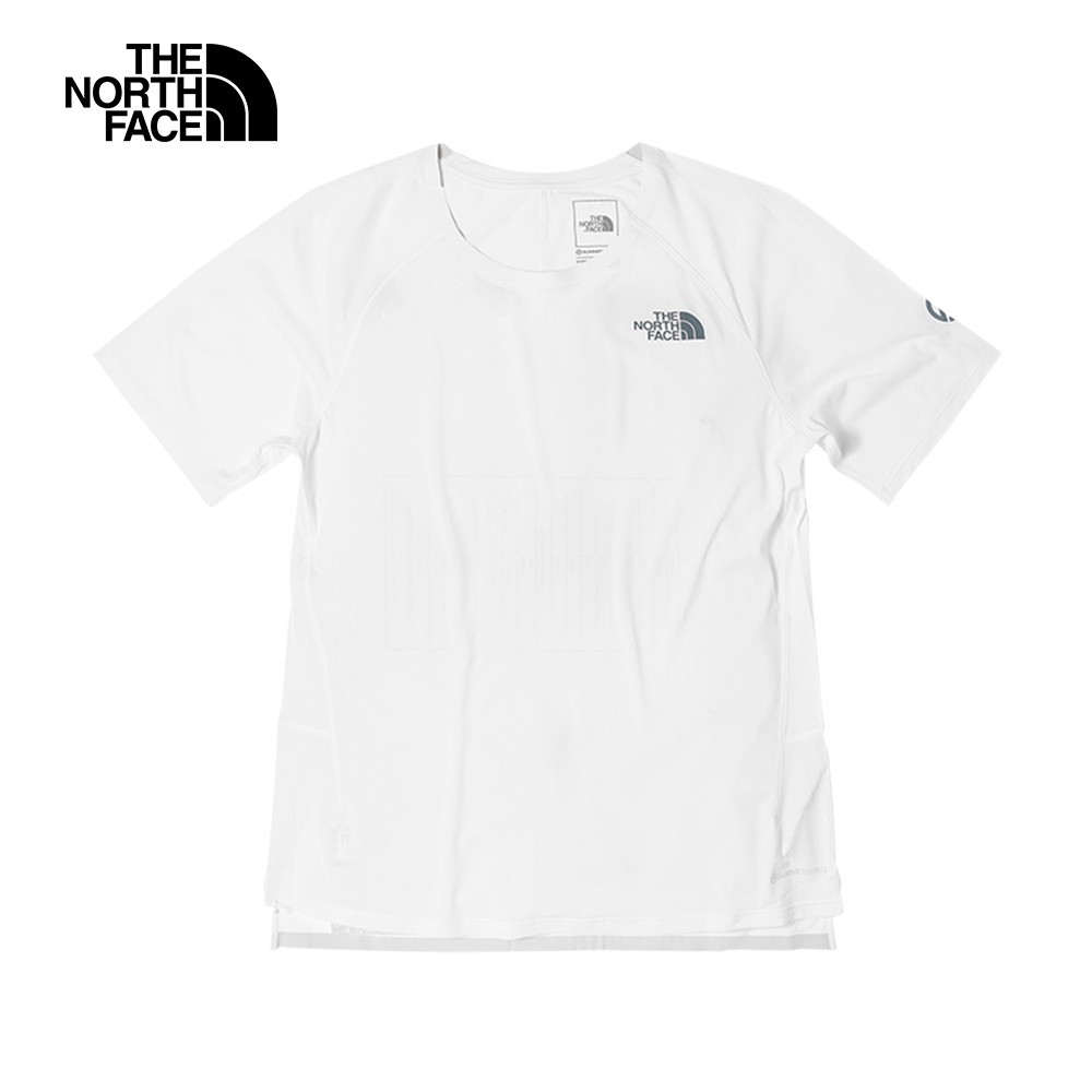 The North Face北面女款白色吸濕排汗透氣短袖T恤｜7ZTVFN4