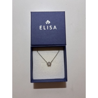 ELISA花型銀項鍊