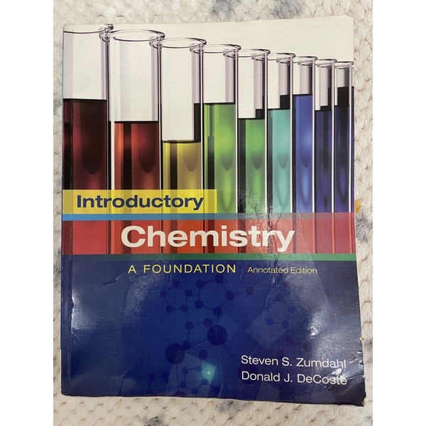 二手書《Introductory Chemistry: A Foundation》大一普通化學課本