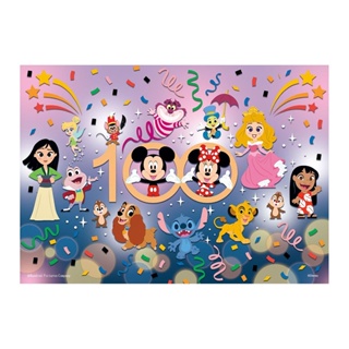Disney迪士尼 【迪士尼百年慶典】歡慶周年拼圖108片 墊腳石購物網