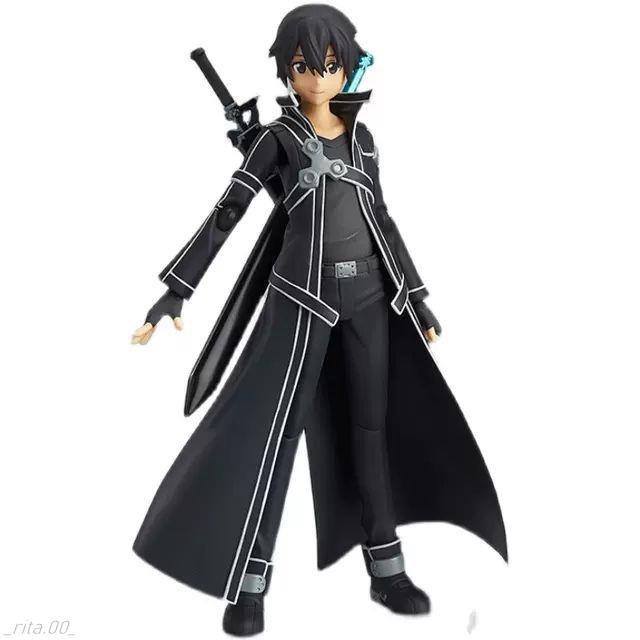 有貨 刀劍神域元元動漫 刀劍神域 figma178亞絲娜 174桐人 241詩乃可動手辦擺件手辦模型
