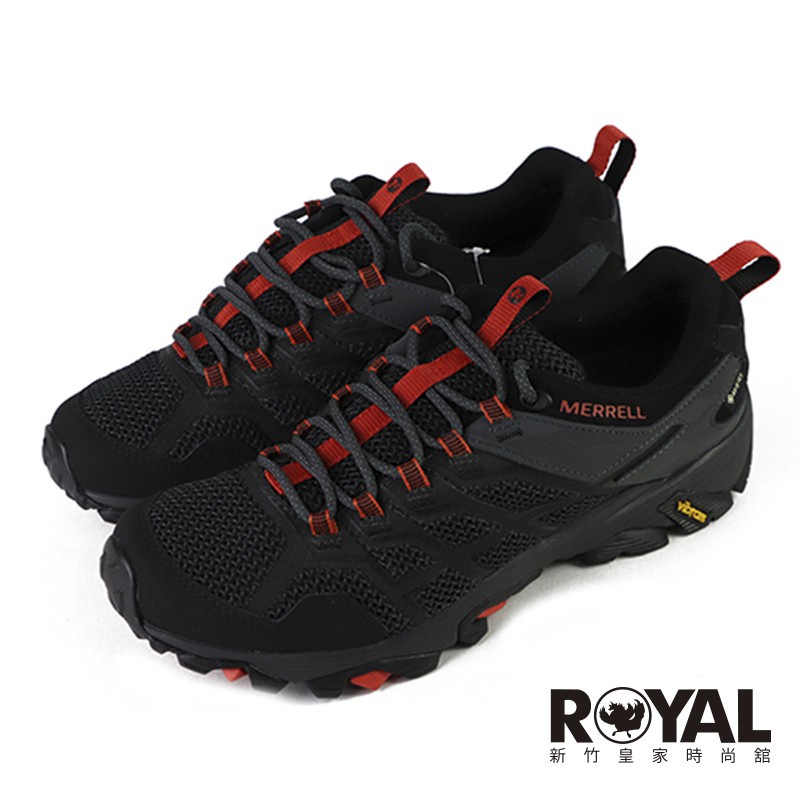 Merrell Moab Fst 黑色 防水 網布 健行用運動鞋 男款 NO.B1793【新竹皇家 ML77443】