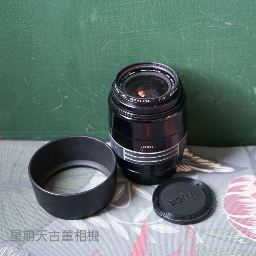 【星期天古董相機】零件鏡頭 擺飾品 SIGMA 28-70mm F3.5-4.5