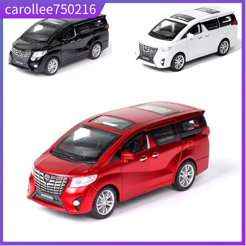 1:32 TOYOTA ALPHARD Diecast Vehicles Alloy Car Model Sound a