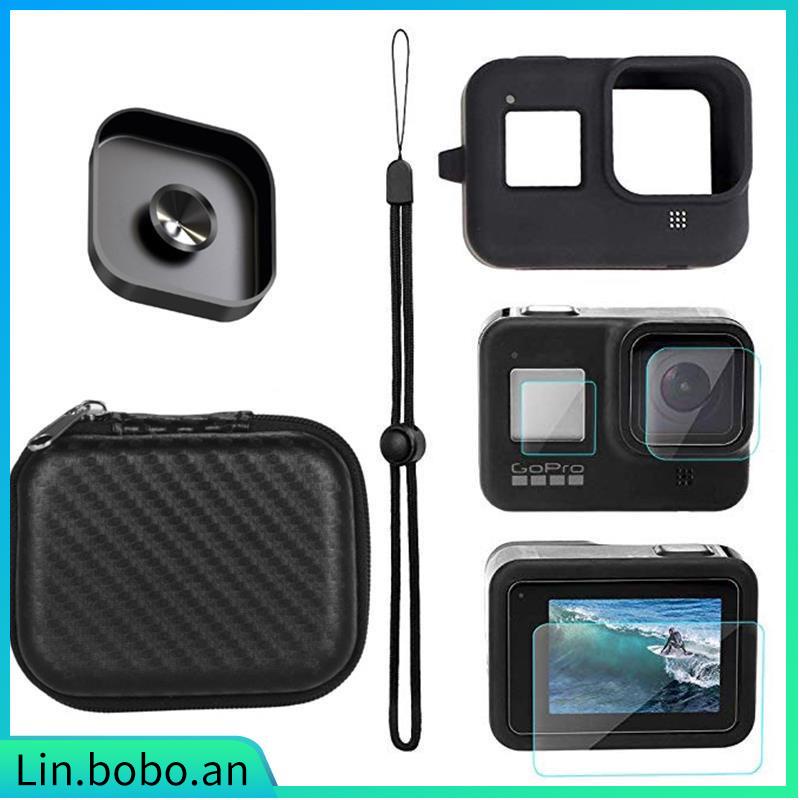GoPro Hero 8 Black Protect Carry Case Silicone Cover Case Le