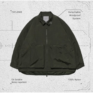 （已售出）goopimade PC-01 "Tech Crinkle" Field Jacket Olive