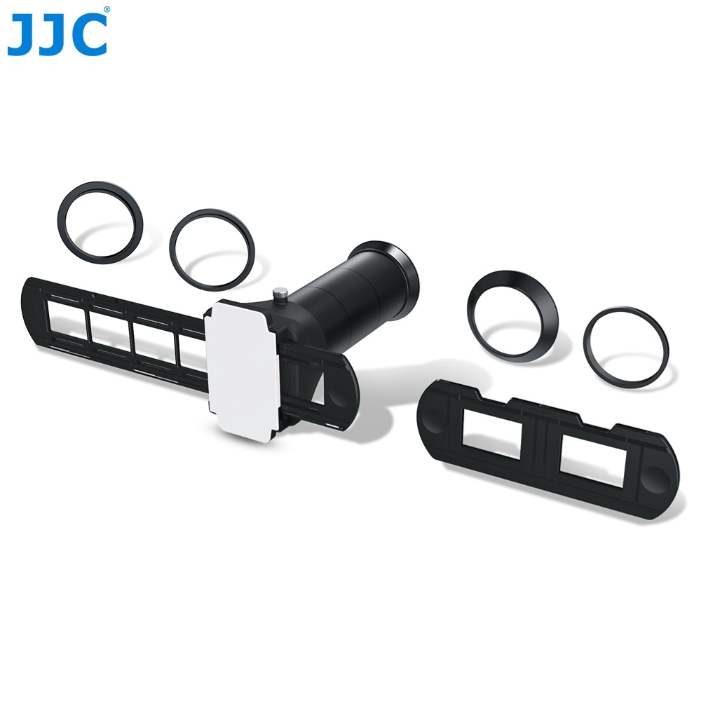 JJC ES-2負片高清翻拍套件 將35mm膠片微距拍攝轉換成數位相片 膠捲底片掃描機 佳能尼康索尼老蛙等微距鏡頭適用