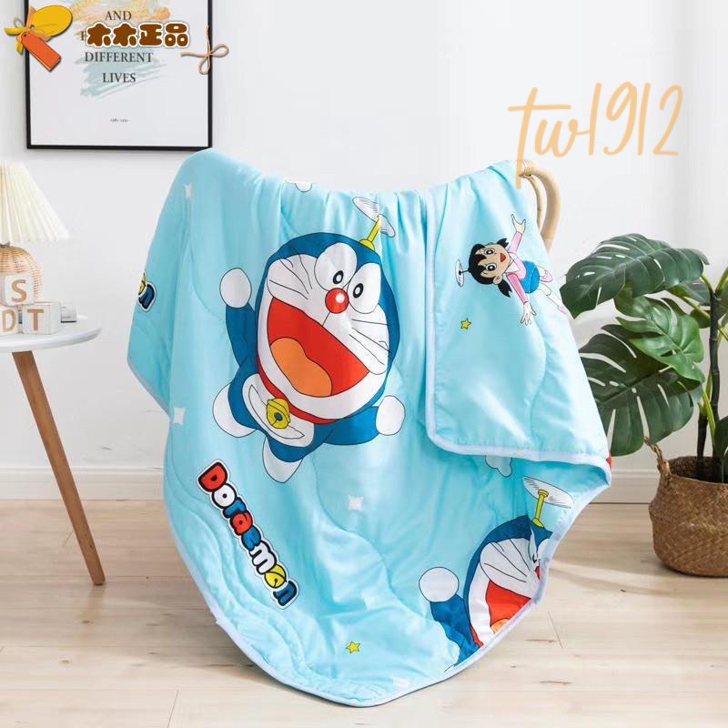 台灣熱賣#哆啦A夢兒童被夏涼被寶寶午睡被空調被幼稚園被子夏季薄被嬰兒被小涼被棉被空調被毯子童被tw1912